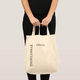 Op maat gemaakte herbruikbare boodschappentas in m tote bag