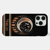Op maat gemaakte herfst sikkelvormige dromenvanger iPhone hoesje (Achterkant horizontaal)