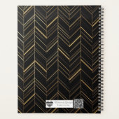 Op maat gemaakte herringbone-weefsel | Klassieke p Planner (Achterkant)