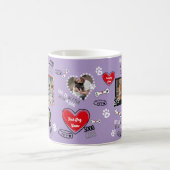 Op maat gemaakte honden-gezichtsmok, gepersonalise koffiemok (Center)