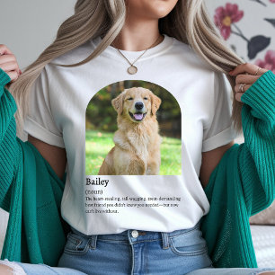 Op maat gemaakte honden shirt voor huisdiereigenaa
