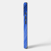 Op maat gemaakte honkbal met speler en bal Case-Mate iPhone case (Achterkant / Links)