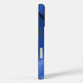 Op maat gemaakte honkbal met speler en bal Case-Mate iPhone case (Achterkant / Rechts)