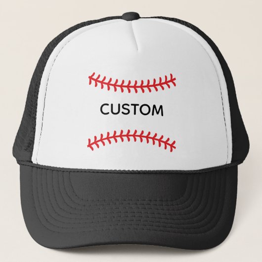 Op Maat Gemaakte Honkbal Trucker Pet (Voorkant)