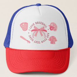 Op maat gemaakte honkbalpet voor dames | Honkbalpe Trucker Pet