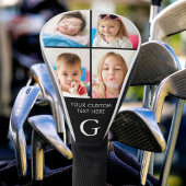 Op maat gemaakte hoofdhoes voor golf met foto coll golfheadcover