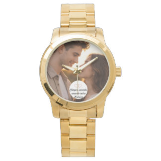Op maat gemaakte horloge met foto