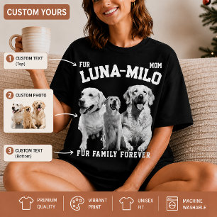 Op maat gemaakte huisdier portret shirt gepersonal