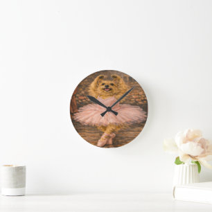 Op maat gemaakte huisdierkunst Acryl wandklok – 27