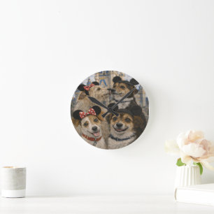 Op maat gemaakte huisdierkunst Acryl wandklok – 27