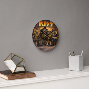 Op maat gemaakte huisdierkunst Acryl wandklok – 27