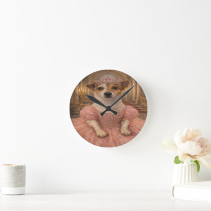Op maat gemaakte huisdierkunst Acryl wandklok – 27