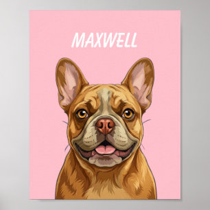 Op maat gemaakte huisdierportretten met behulp van poster