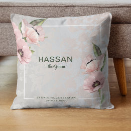 Op maat gemaakte huwelijks-kussen - Kussenhoes Kussen