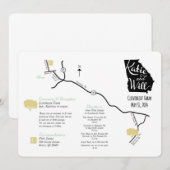 Op maat gemaakte Huwelijkskaart Kaart (Voorkant / Achterkant)