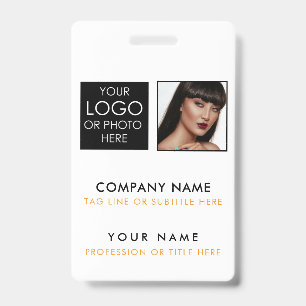 Op maat gemaakte ID-badgeprint Employee-ID-foto wi Badge