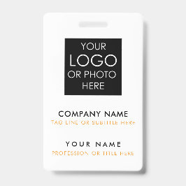 Op maat gemaakte ID-badgeprint met gepersonaliseer Badge