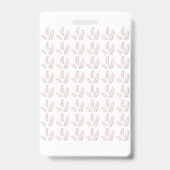 Op maat gemaakte ID badges | Gepersonaliseerde toe (Voorzijde)