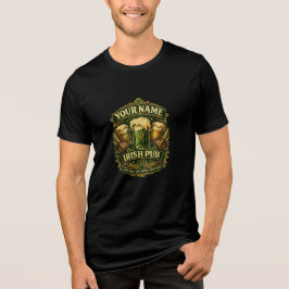 Op maat gemaakte Ierse pub naam shirt