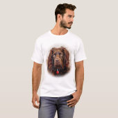 Op maat gemaakte Impressionistische Boykin Spaniel T-shirt (Voorkant volledig)