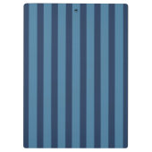 Op maat gemaakte initiaal monogram gestreept klembord (Achterkant)