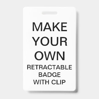 Op maat gemaakte INTEGREERBARE BADGE & CLIP