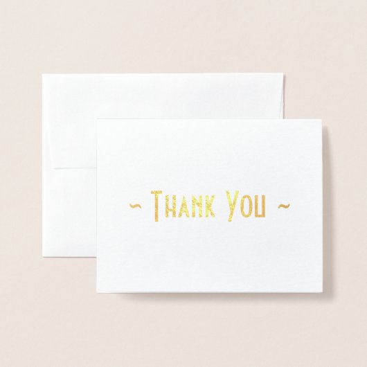 Op maat gemaakte interieur boodschap gevouwen foli folie kaarten (Voorkant met envelop)