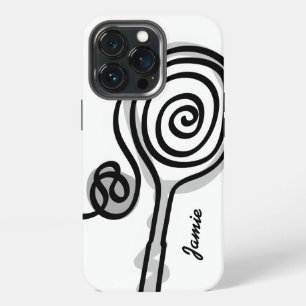 Op maat gemaakte iPhone 13 Pro hoes met tennisrack Hoesje
