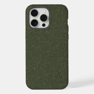 Op maat gemaakte iPhone 15 Pro Max Hoes – Mosgroen Case