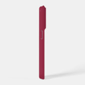 Op maat gemaakte iPhone-hoes met monogram als cade iPhone Hoesje (Rechterkant)