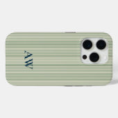 Op maat gemaakte iPhone-hoes met monogram verjaard Case-Mate iPhone Case (Achterkant (horizontaal))