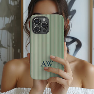 Op maat gemaakte iPhone-hoes met monogram verjaard iPhone 15 Pro Case