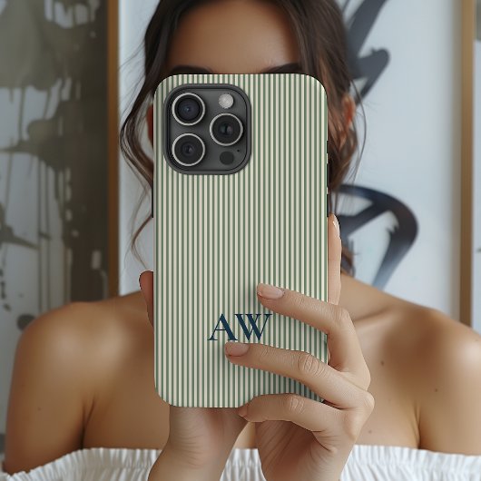 Op maat gemaakte iPhone-hoes met monogram verjaard Case-Mate iPhone Case