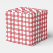 Op maat gemaakte jam en Gingham Bedankdoosjes (Achterkant)