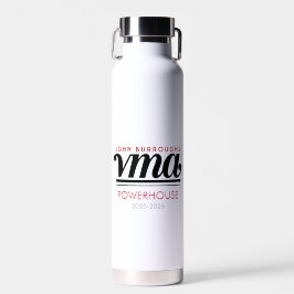 Op maat gemaakte JBHS VMA-waterfles met jaartal Waterfles