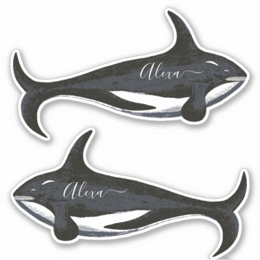 Op maat gemaakte jouw naam sticker (Voorkant)