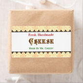 , op maat gemaakte kaasetiketten etiket (Insitu)