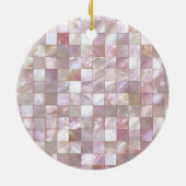 Op maat gemaakte keramische kerstboomversiering me keramisch ornament (Achterkant)