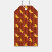 Op maat gemaakte kerst-gingerbread cadeaulabel (Achterkant)