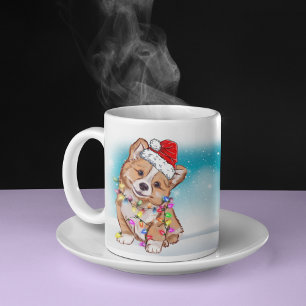Op maat gemaakte Kerstman Hoed Prettig Kerstfeest  Koffiemok