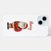 Op maat gemaakte Kerstman Kerst Flip Flops Case-Mate iPhone Case (Achterkant (horizontaal))