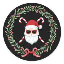 Op maat gemaakte Kerstman Krans Kruis Wandelstokke