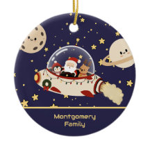 Op maat gemaakte Kerstman Ruimteschip Kerstmis 