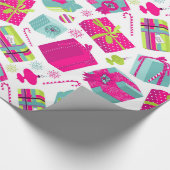Op maat gemaakte kerstverpakkings papier (Hoek)