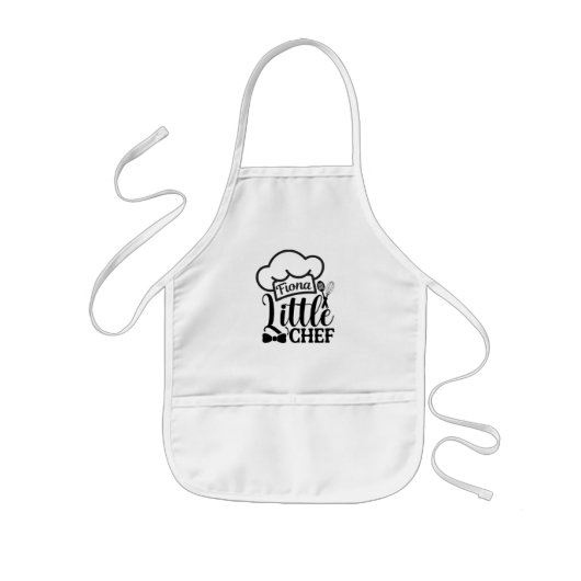 Op maat gemaakte kinder apron schort (Voorkant)