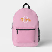 op maat gemaakte kinder- of tienernaam roze