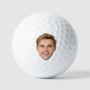 Op maat gemaakte kindergezicht grappig feest geper golfballen