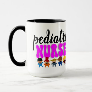 Op maat gemaakte kinderverpleegster mok