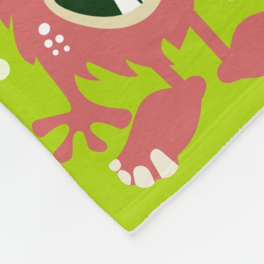 Op maat gemaakte kindfoto fleece deken (Hoek)