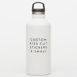 Op maat gemaakte KISS CUT STICKERS 3x3" X KLEIN